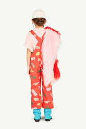 Red Mule Overalls MODEL BACK
