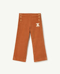 Brown Corduroy Porcupine Pants