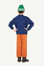 Brown Corduroy Porcupine Pants MODEL BACK