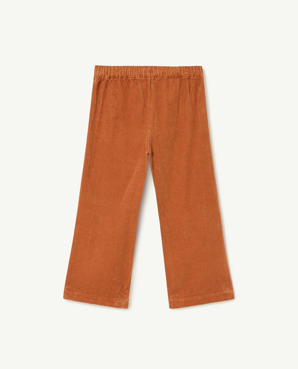 Brown Corduroy Porcupine Pants PRODUCT BACK