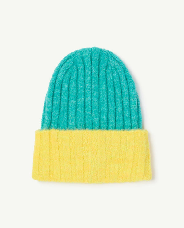 Turquoise Pony Beanie PRODUCT BACK