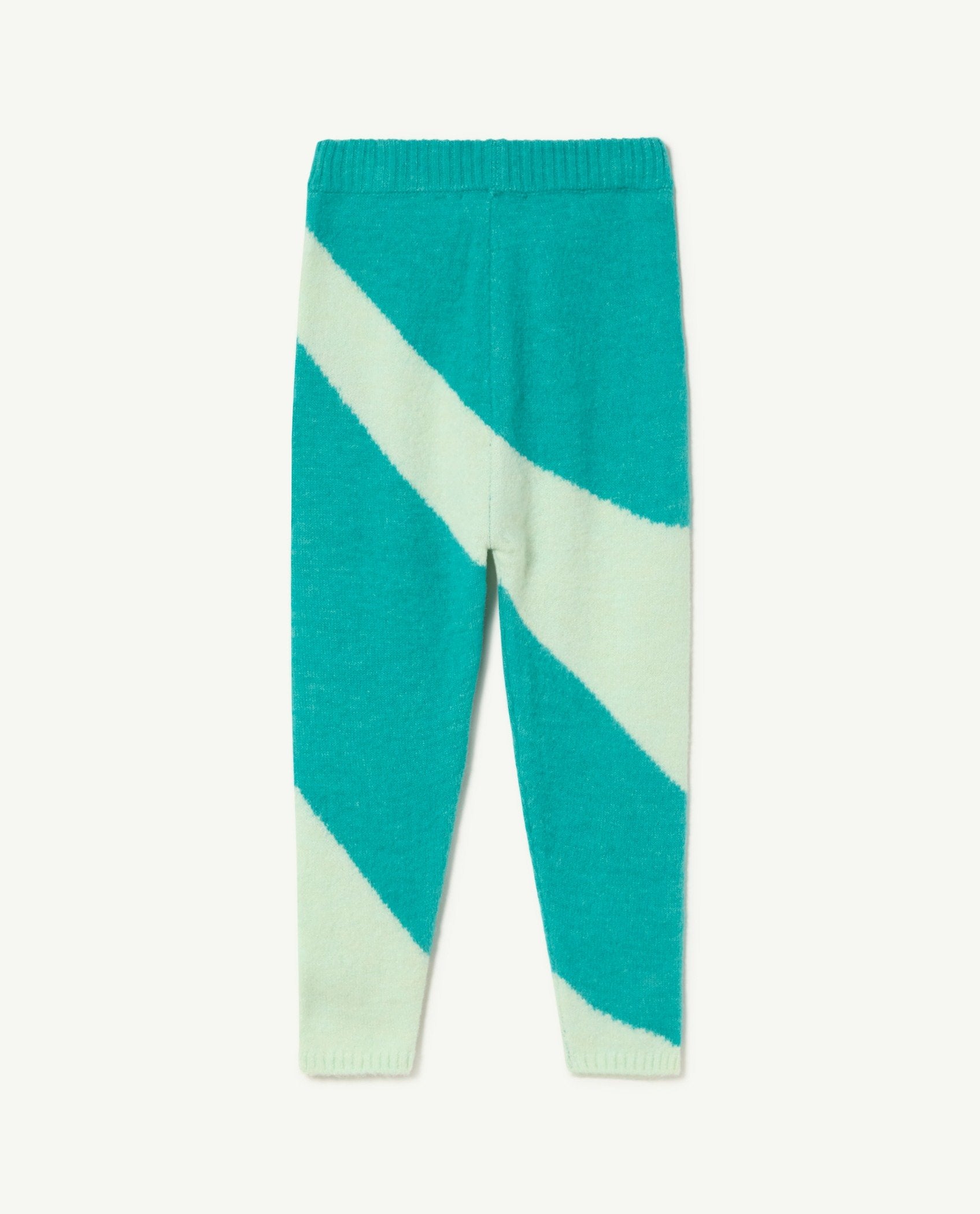 Turquoise Crow Leggings PRODUCT BACK