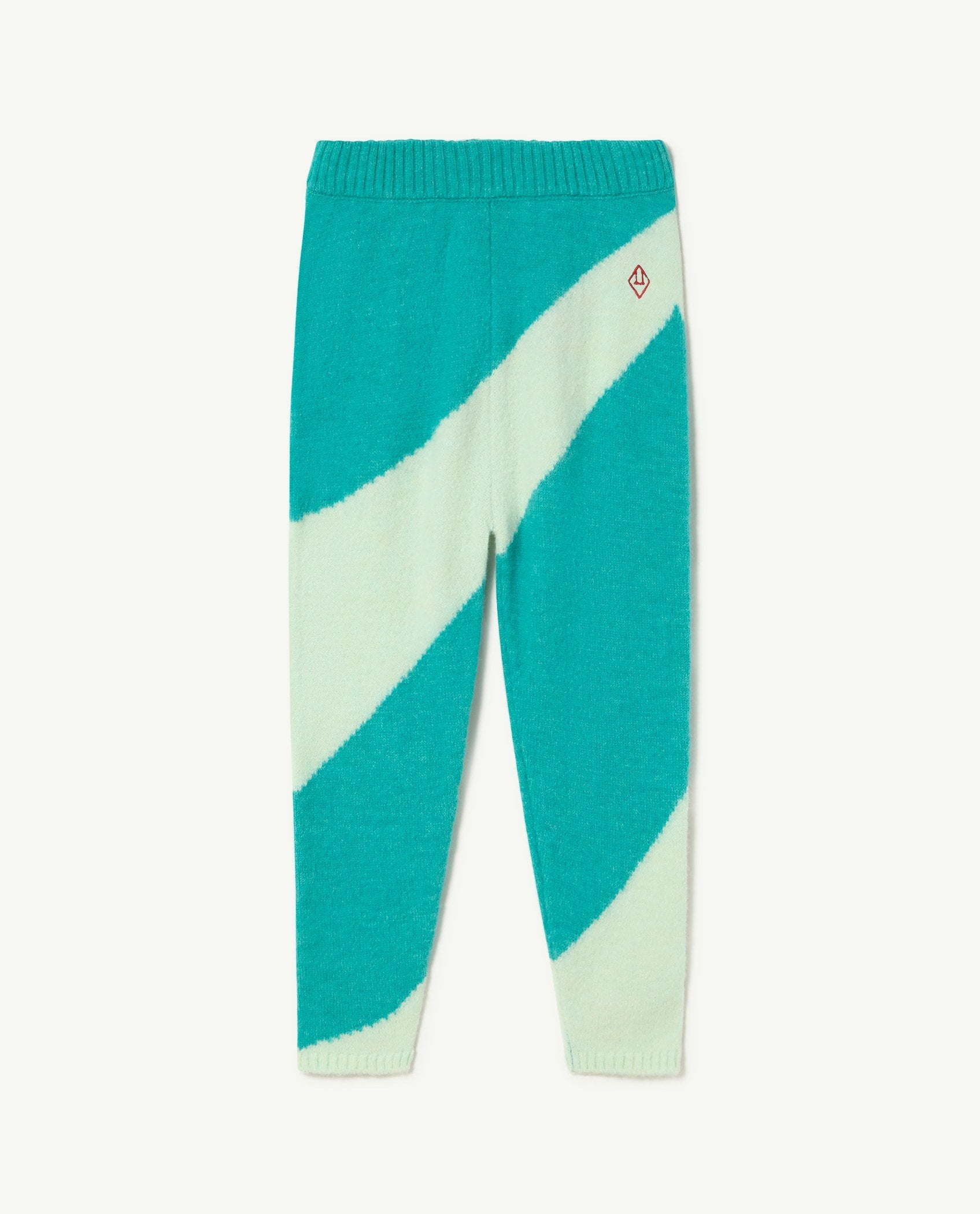 Turquoise Crow Leggings PRODUCT FRONT