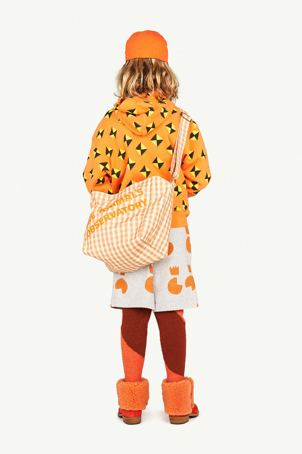 Brown Crow Leggings MODEL BACK