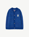 Blue Plain Toucan Cardigan