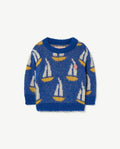 Blue Bull Baby Sweater