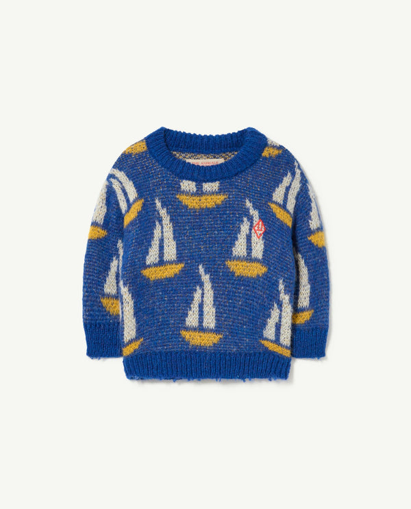 Blue Bull Baby Sweater PRODUCT FRONT
