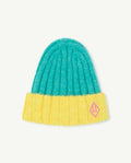 Turquoise Bicolor Pony Baby Beanie