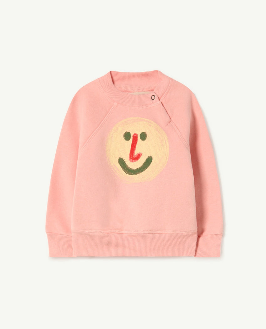 Pink Shark Baby Sweatshirt PRODUCT FRONT