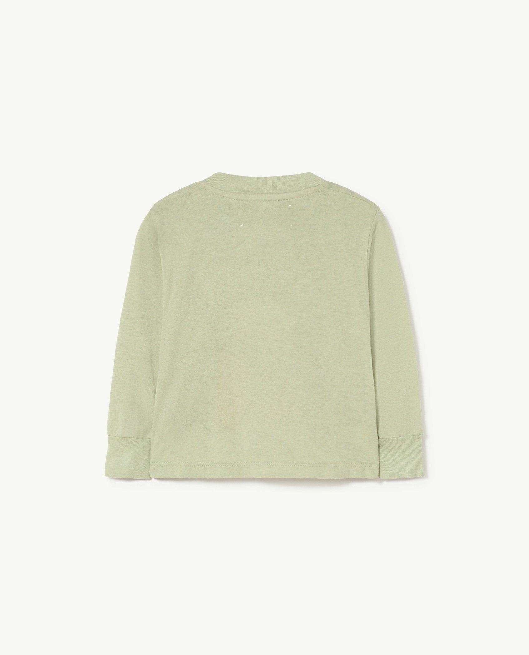 Soft Green Dog Baby Long Sleeve T-Shirt PRODUCT BACK