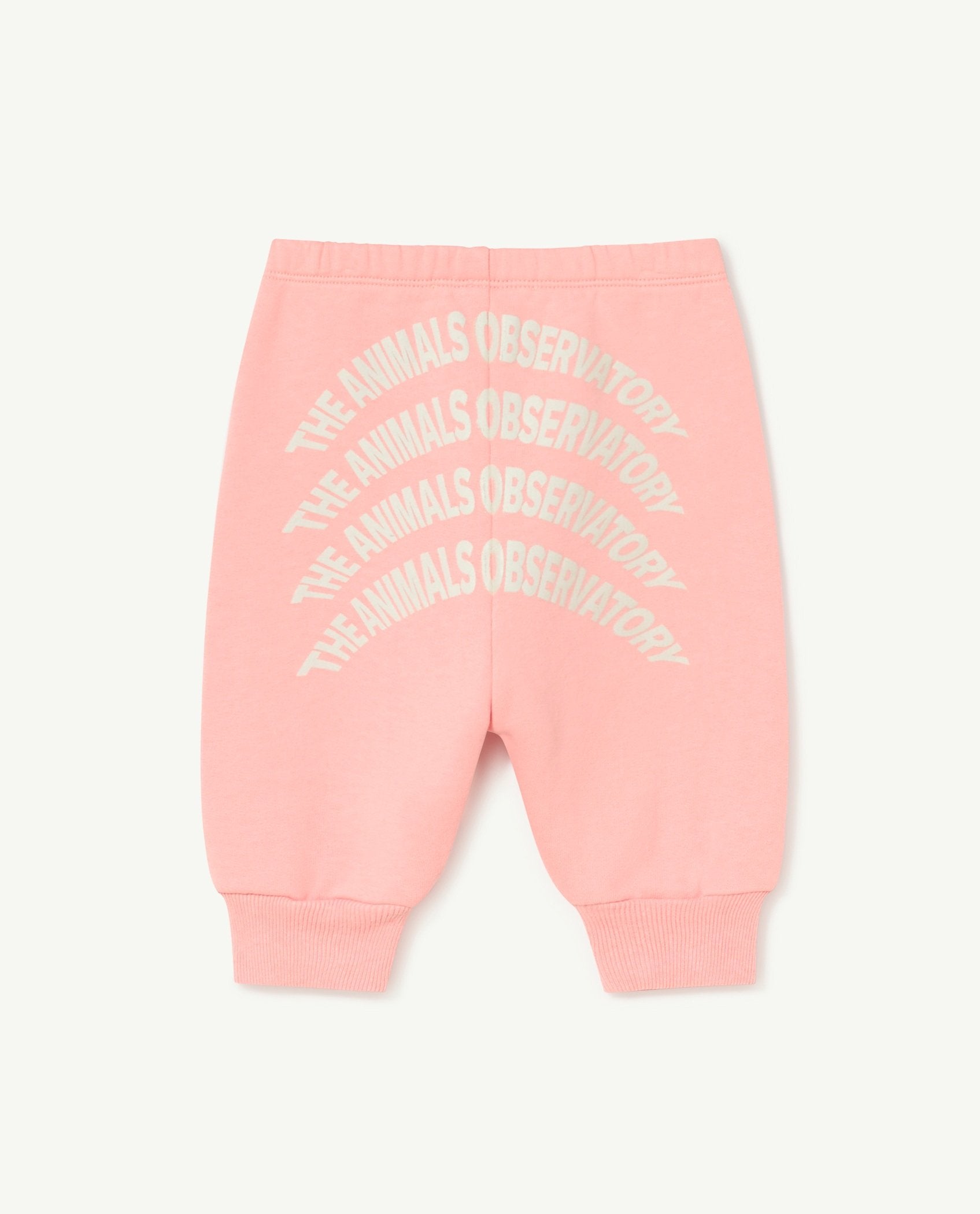 Pink Dromedary Baby SweatSweatpants PRODUCT BACK