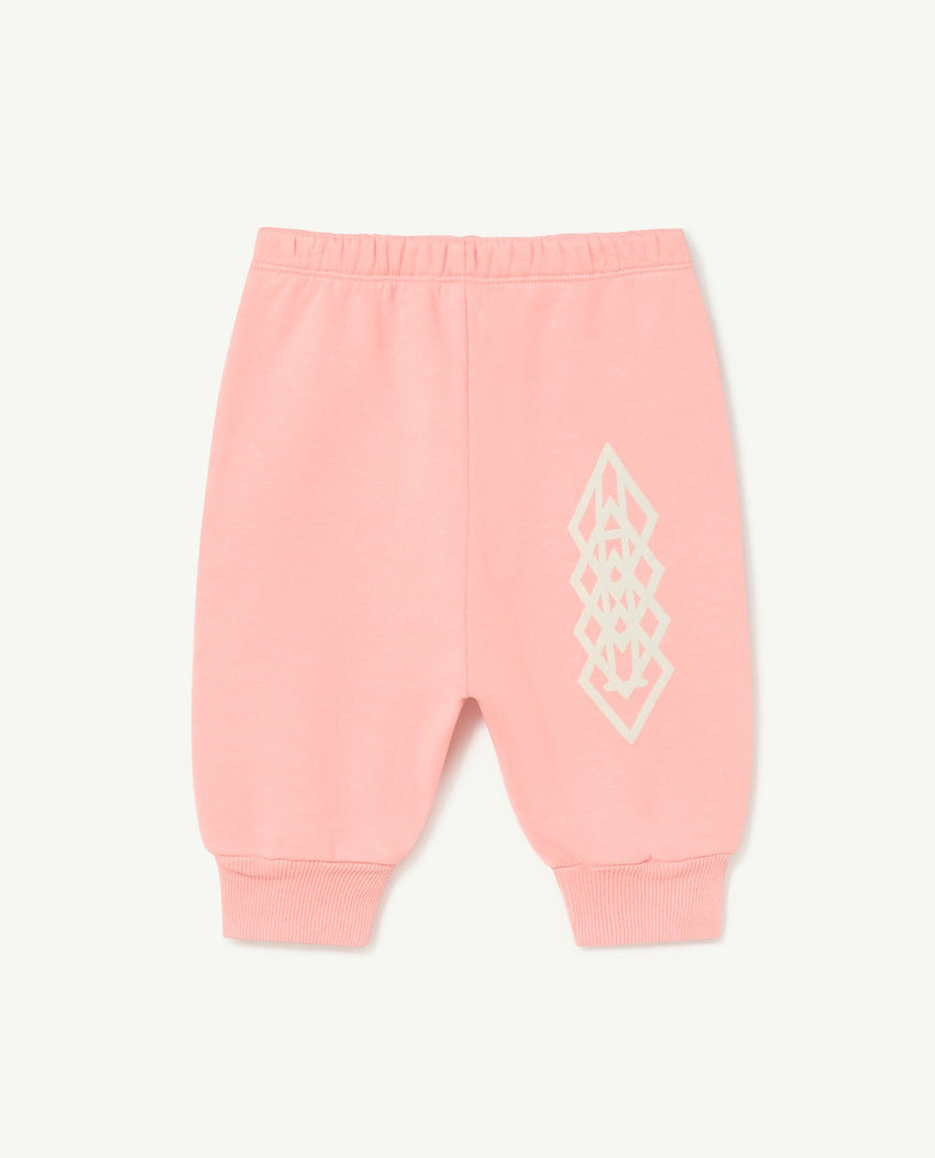 Pink Dromedary Baby SweatSweatpants PRODUCT FRONT