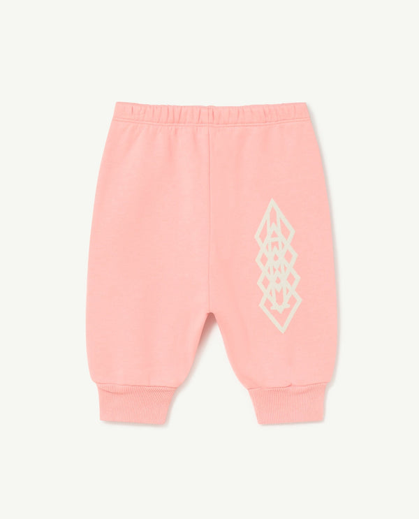Pink Dromedary Baby SweatSweatpants PRODUCT FRONT
