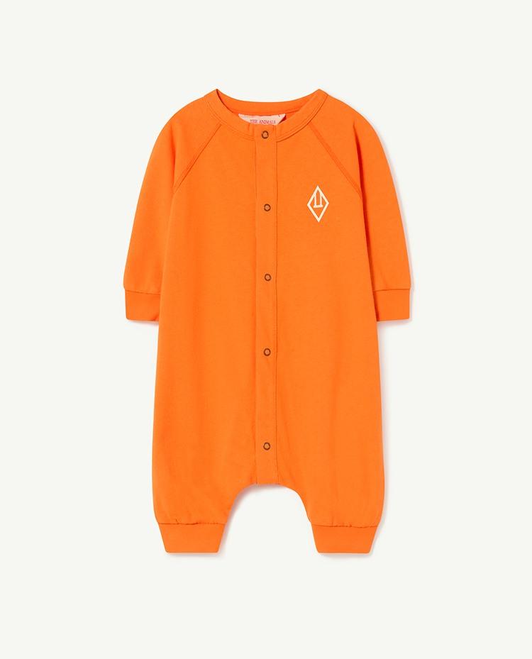 Orange Lamb Baby Jumpsuit COVER
