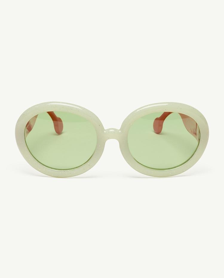 Red Circular Sunglasses COVER