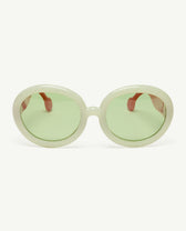 Red Circular Sunglasses PRODUCT FRONT