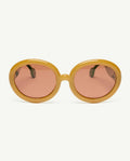 Green Circular Sunglasses