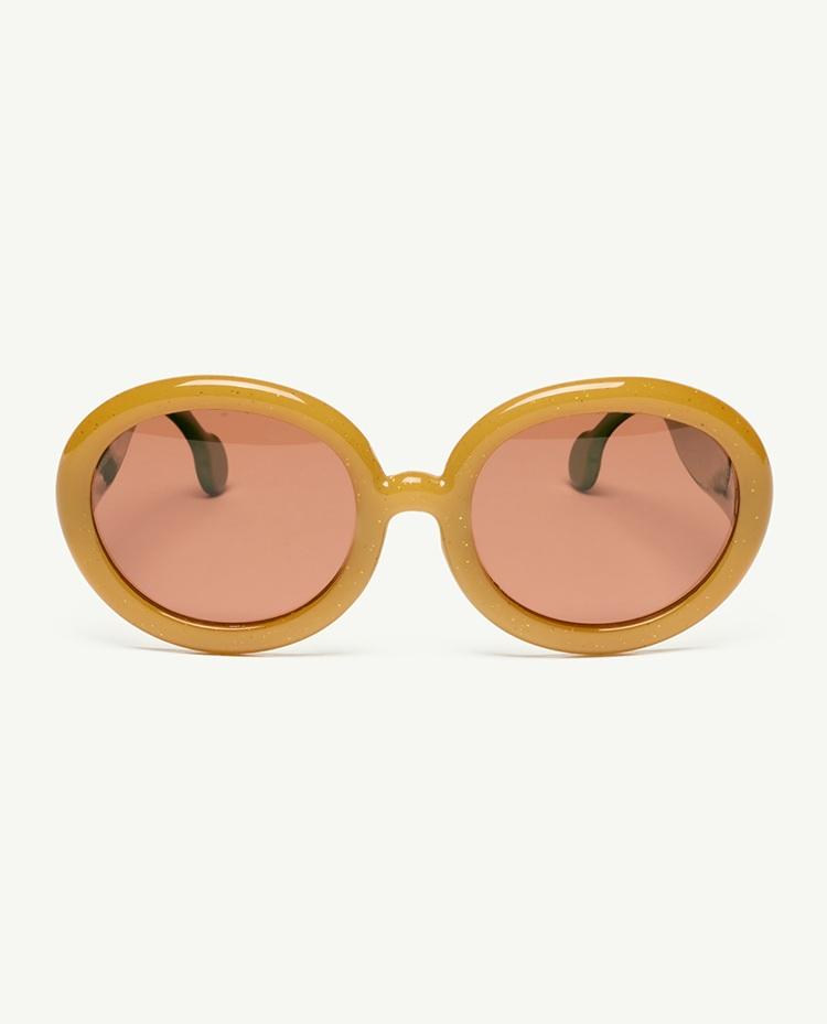 Green Circular Sunglasses COVER
