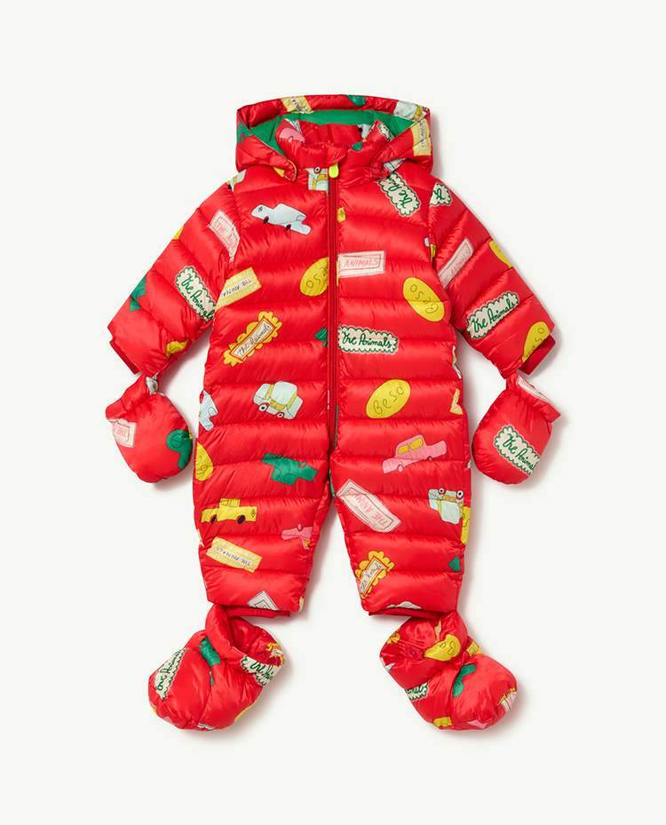 Red Bumblebee Baby Jacket COVER