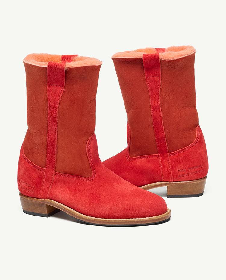 Red La Botte Gardiane x The Animals Observatory Boots COVER