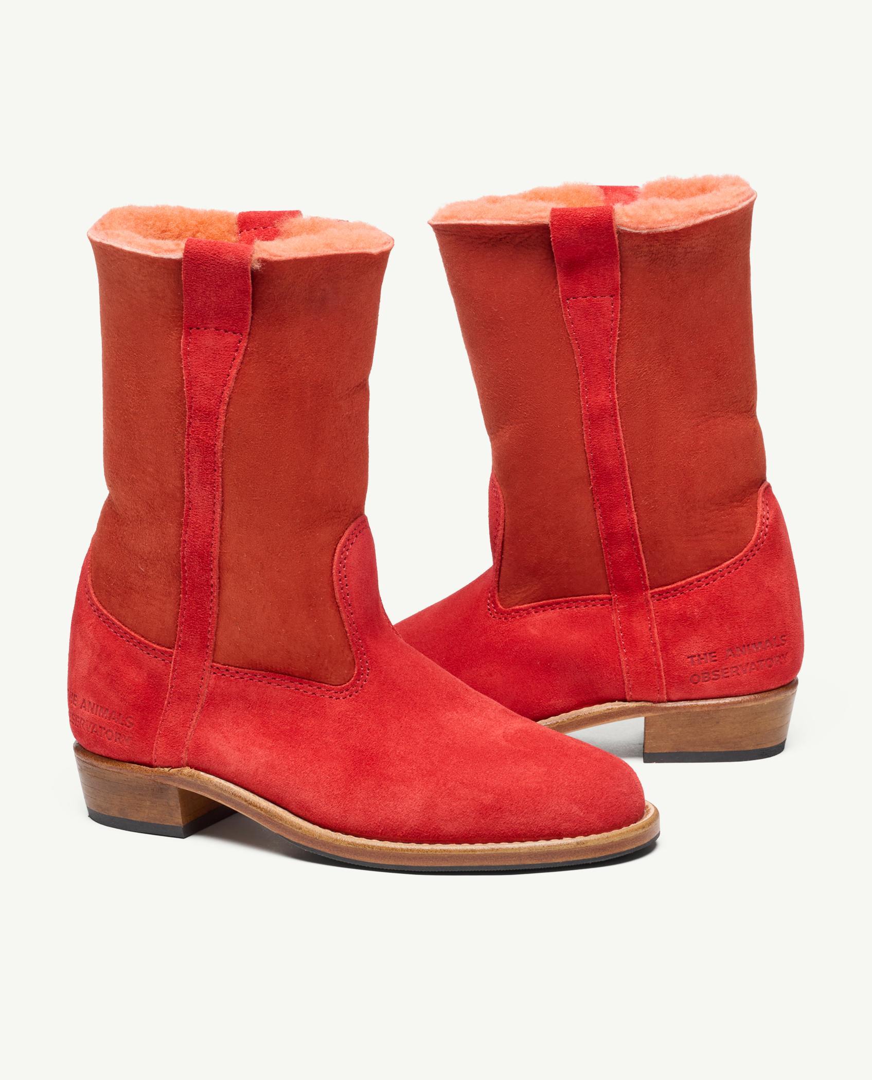 Red La Botte Gardiane x The Animals Observatory Boots PRODUCT FRONT