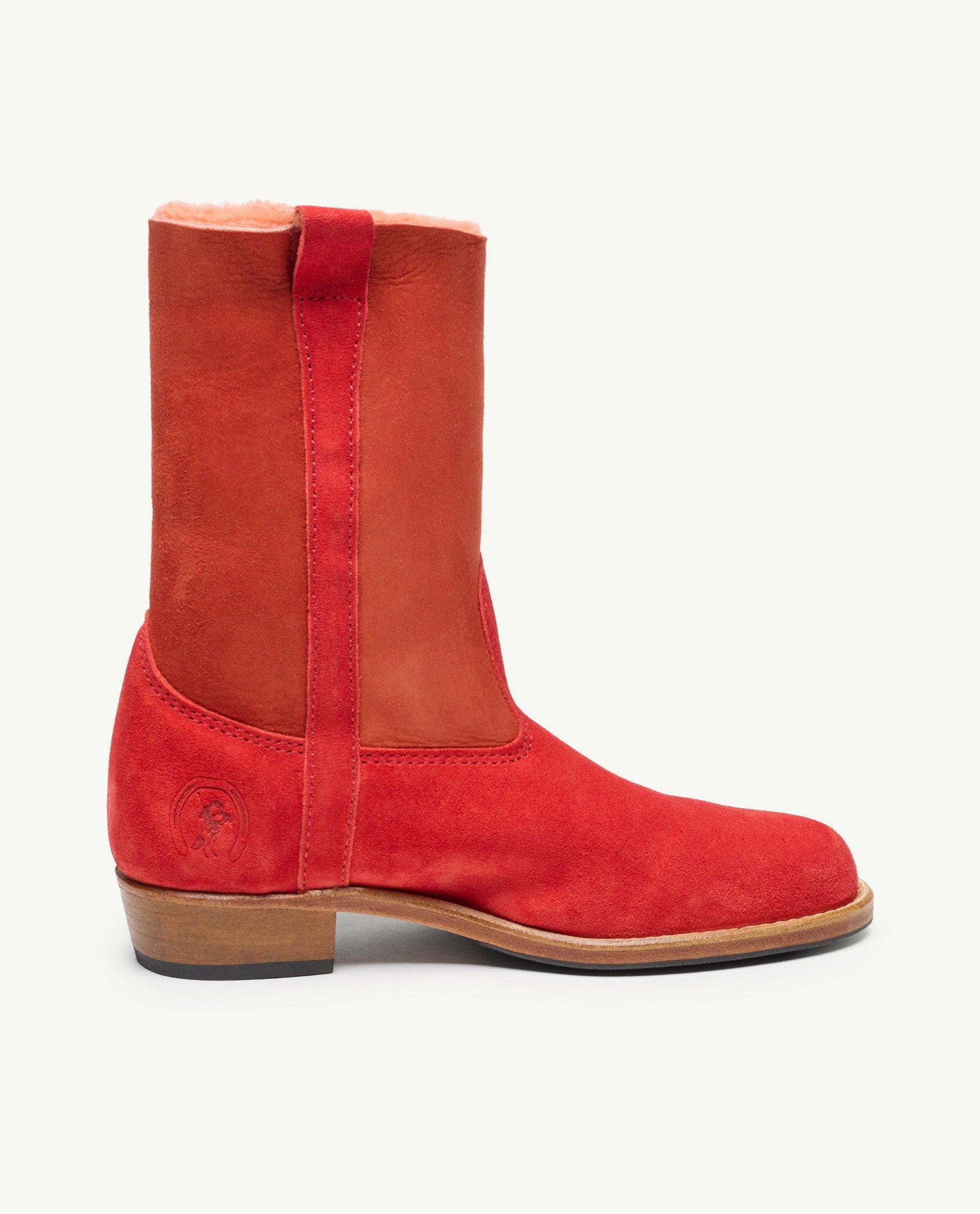 Red La Botte Gardiane x The Animals Observatory Boots PRODUCT SIDE