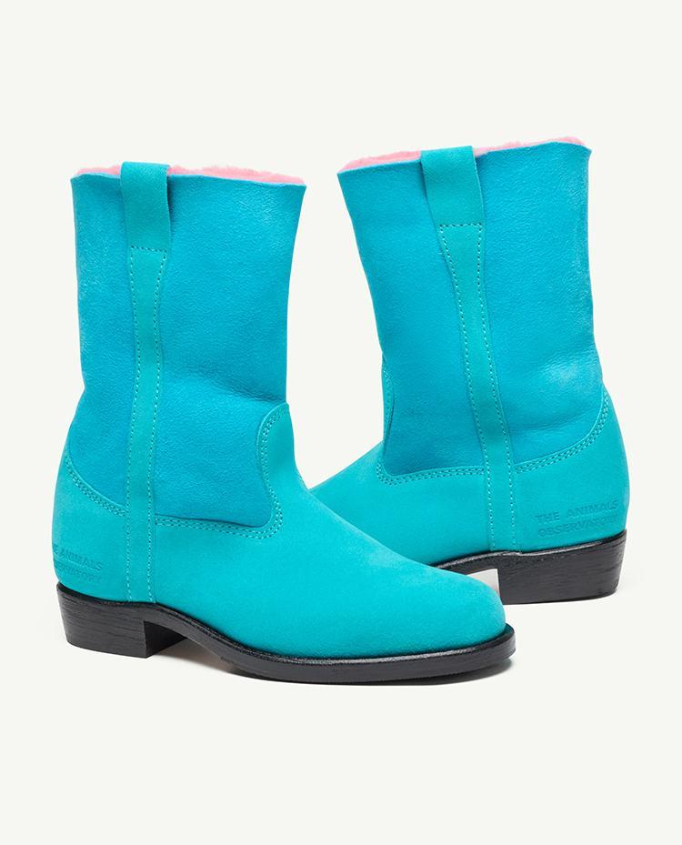 Electric Blue La Botte Gardiane x The Animals Observatory Boots COVER