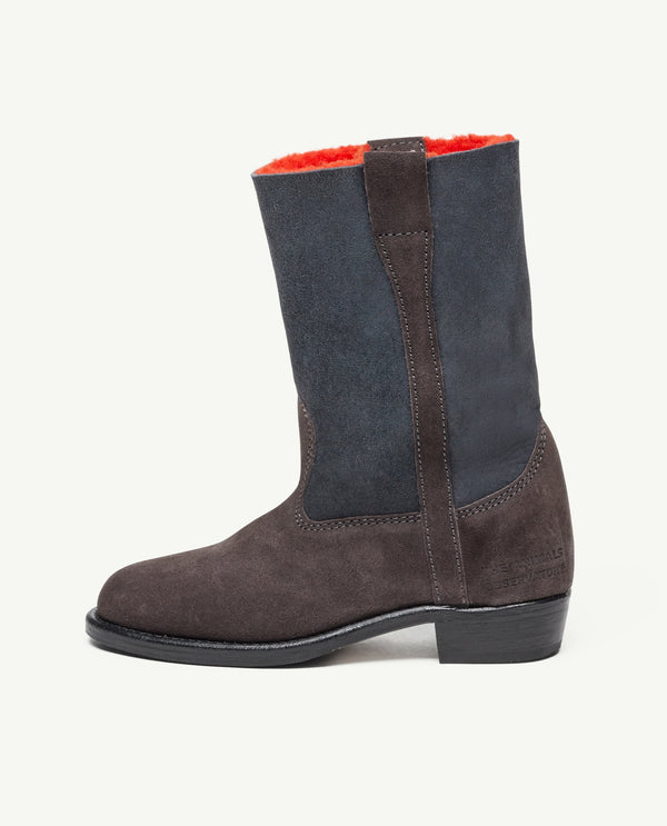 Deep Grey La Botte Gardiane x The Animals Observatory Boots PRODUCT BACK