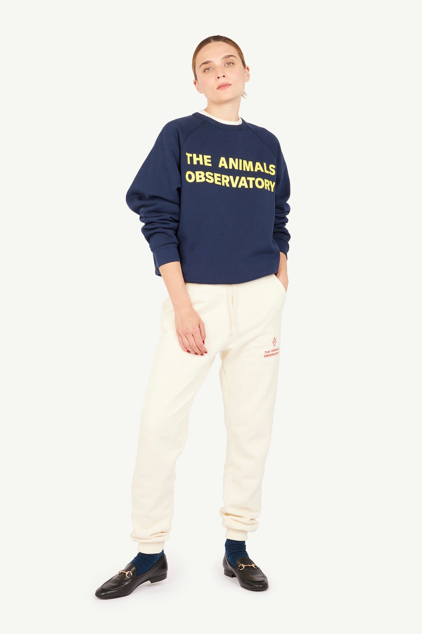 White Draco Woman Sweatpants