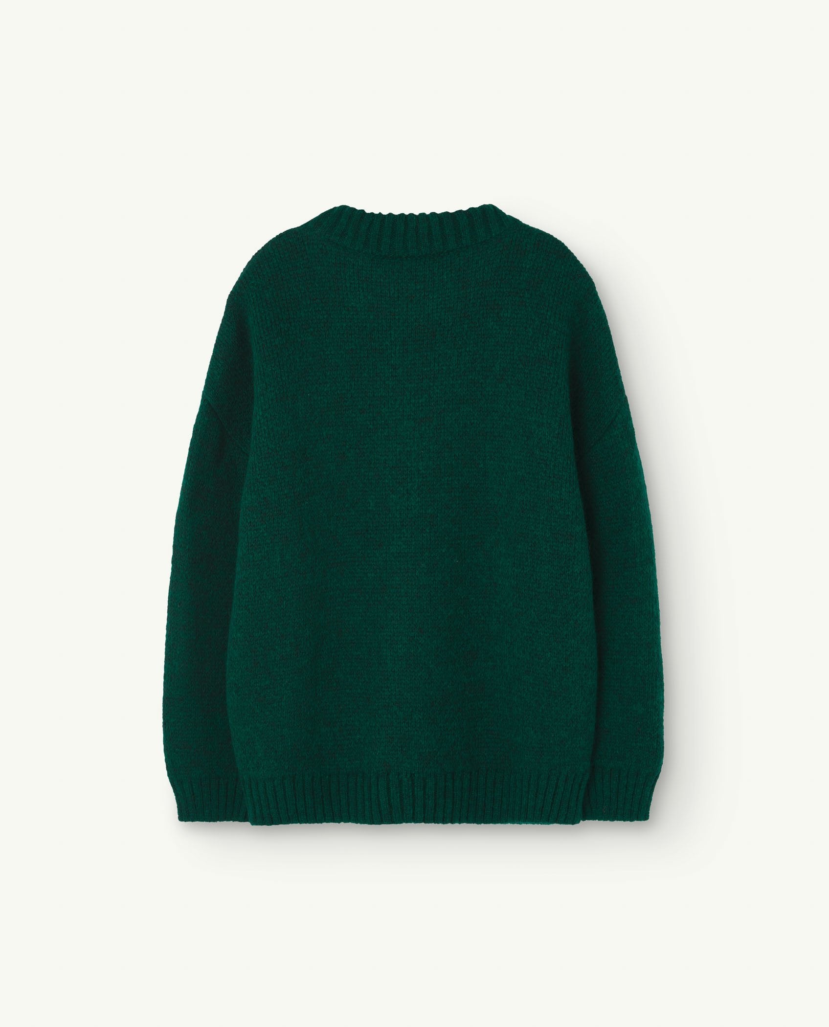Green Poodle Bull Sweater PRODUCT BACK