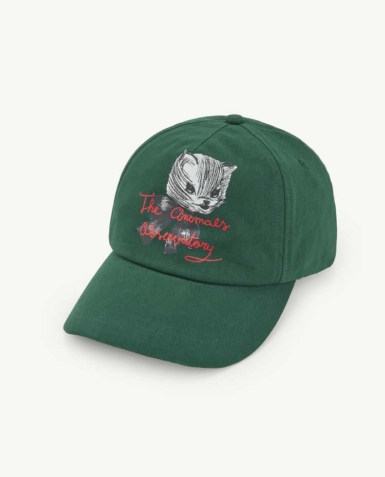Green Kitten Hamster Cap COVER