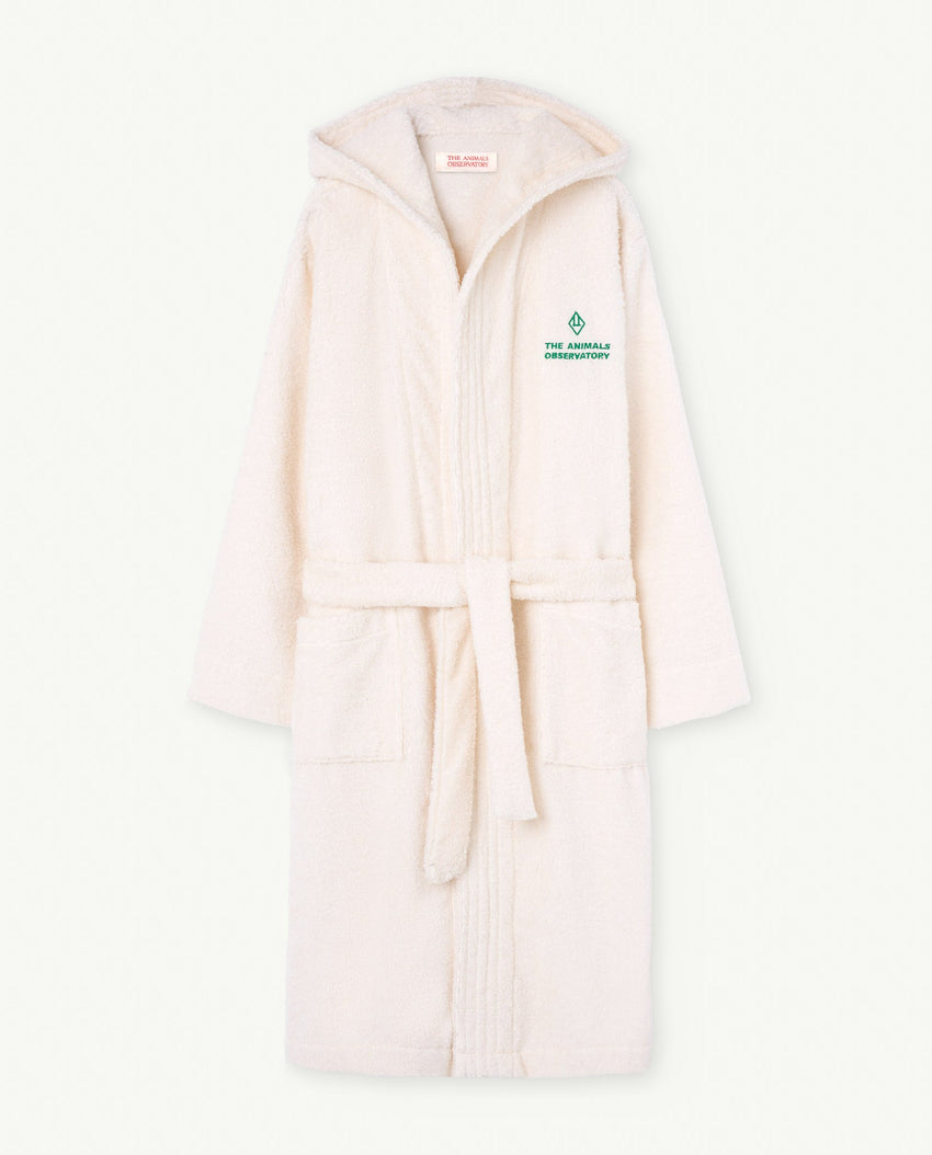 White Virgo Woman Robe PRODUCT FRONT