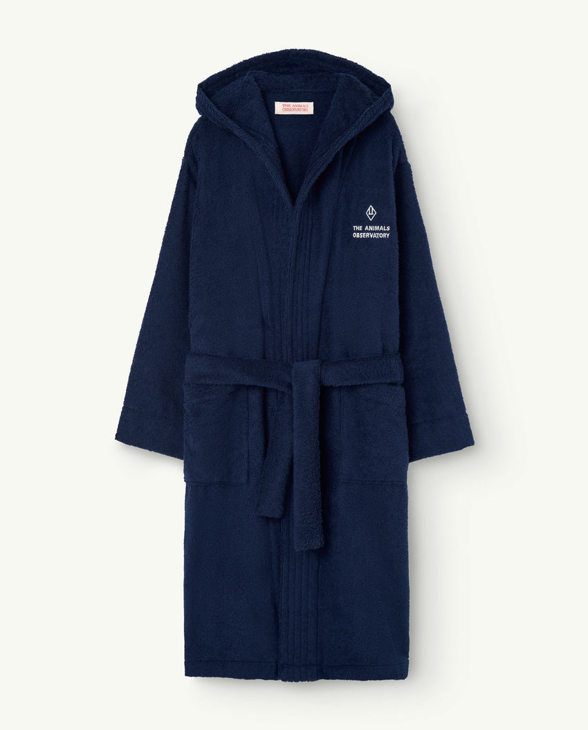 Navy Virgo Woman Robe PRODUCT FRONT