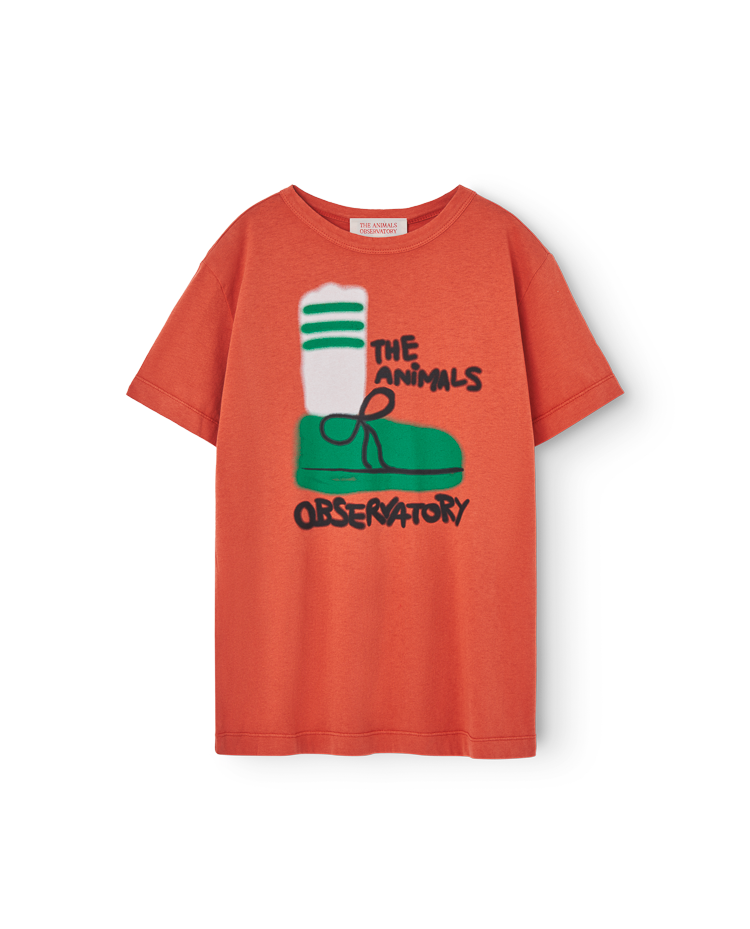Rooster Kids T Shirt in White by The Animals Observatory