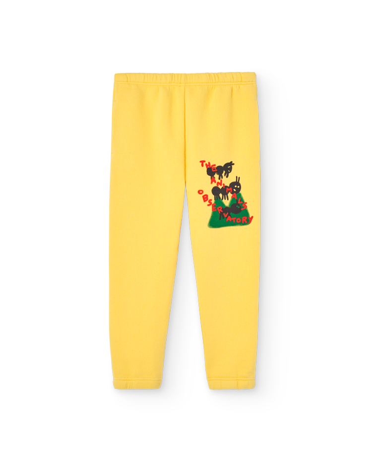 Pantalon jogger Dromedary Spray jaune