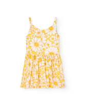 White Flowers Roe Dress PRODUCT BACK