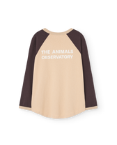 Beige Anteater Long Sleeve T-Shirt PRODUCT BACK
