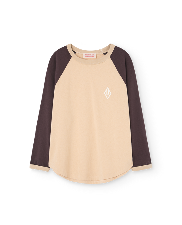 Beige Anteater Long Sleeve T-Shirt PRODUCT FRONT
