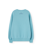 Blue Holiday Bear Sweatshirt PRODUCT BACK