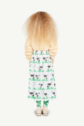 Beige Sheep Bear Sweatshirt MODEL BACK