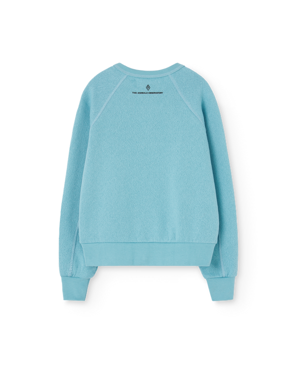 Blue Animal Shark Sweatshirt PRODUCT BACK