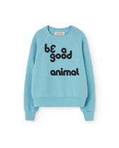 Blue Animal Shark Sweatshirt PRODUCT FRONT