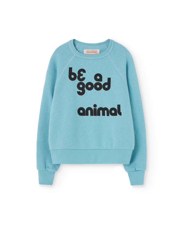 Blue Animal Shark Sweatshirt PRODUCT FRONT