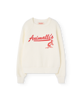 White Animalli Shark Sweatshirt