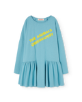 Blue Animals Long Walrus Dress