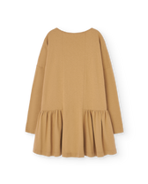 Brown Animals Long Walrus Dress PRODUCT BACK