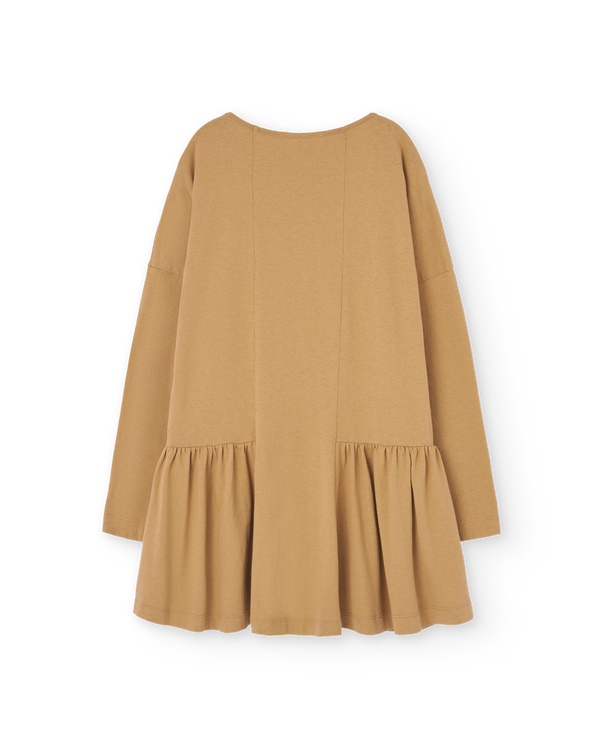 Brown Animals Long Walrus Dress PRODUCT BACK