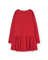 Red Animals Long Walrus Dress PRODUCT BACK