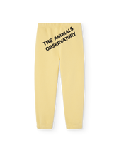 Cream Yellow Symbol Dromedary Sweatpants PRODUCT BACK