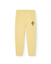 Cream Yellow Symbol Dromedary Sweatpants PRODUCT FRONT